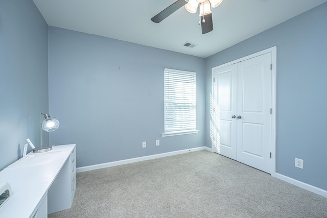 458 Whispering Breeze Ln, Summerville, SC 29486 - unfurnished bedroom featuring a closet, visible vents, light colored carpet, and baseboards