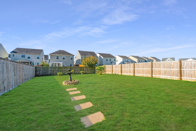 458 Whispering Breeze Ln, Summerville, SC 29486 - view of yard with a fenced backyard and a residential view