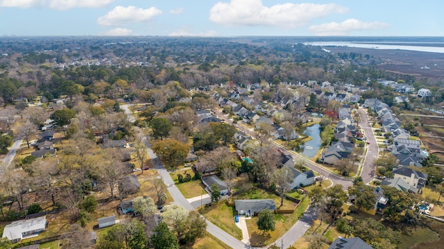 2137 Barbour Dr, Charleston, SC 29414 - bird's eye view with a residential view and a water view