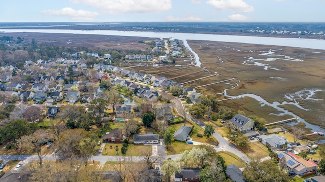 2137 Barbour Dr, Charleston, SC 29414 - birds eye view of property featuring a residential view and a water view