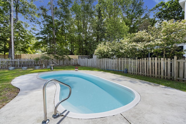 132 E Hartwick Ln, Goose Creek, SC 29445 - view of swimming pool with a fenced in pool, a patio, and a fenced backyard