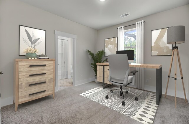3029 Robeson Trce, Johns Island, SC 29455 - office featuring carpet floors and baseboards