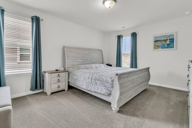 9706 Fanning Basket Ln, Ladson, SC 29456 - bedroom featuring carpet floors, baseboards, and visible vents