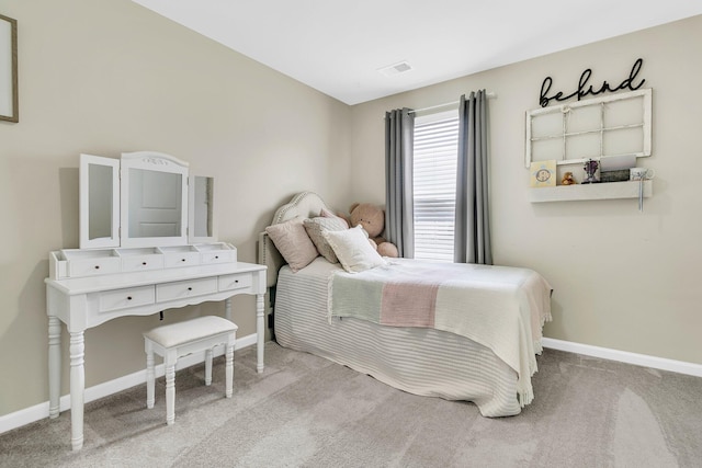 9706 Fanning Basket Ln, Ladson, SC 29456 - bedroom featuring baseboards, light colored carpet, and visible vents