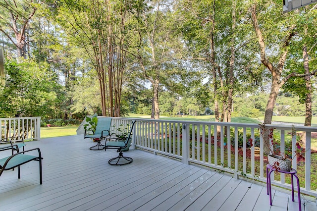 view of deck