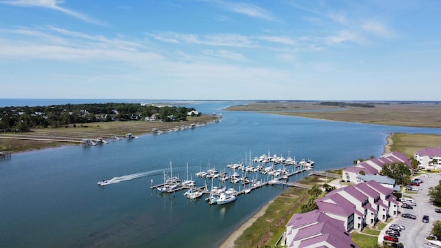 2 Mcdonough Rd Unit B-11, Folly Beach, SC 29439 - drone / aerial view of a nearby body of water