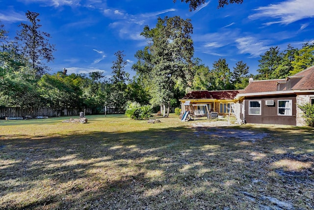428 Carn St, Walterboro, SC 29488 - view of yard featuring fence and a playground