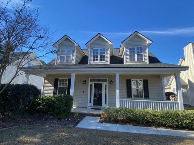 view of front of home featuring a porch