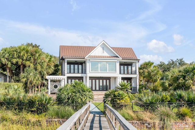 view of back of property