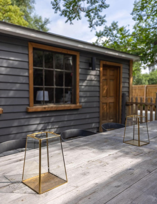 5065 Durant Ave, North Charleston, SC 29405 - view of wooden terrace