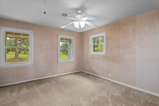 1019 Pinon Rd, North Augusta, SC 29841 - unfurnished room featuring carpet flooring and a ceiling fan