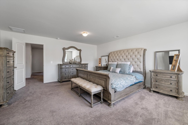 bedroom with carpet flooring