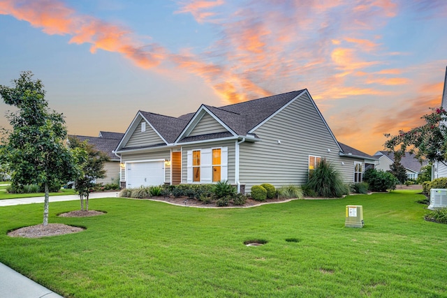 554 Tidewater Chase Ln, Summerville, SC 29486 - traditional-style home with a front lawn, a garage, driveway, and a shingled roof
