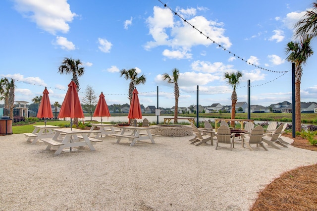 804 Buckler St, Summerville, SC 29486 - view of jungle gym featuring an outdoor fire pit and a residential view