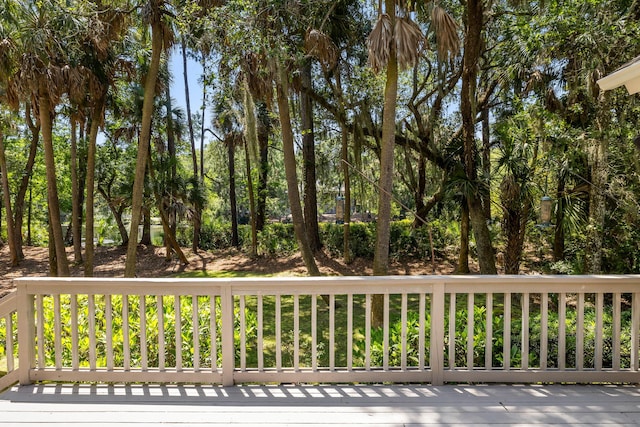 2938 Old Drake Dr, Seabrook Island, SC 29455 - view of wooden terrace
