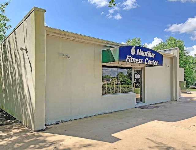 view of property