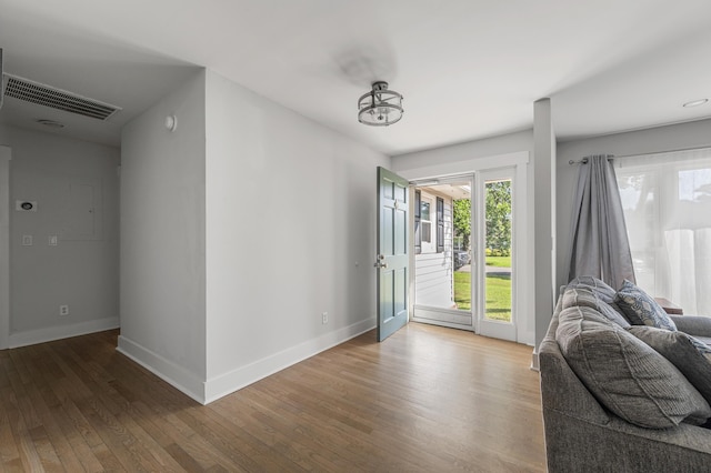 1445 Downwood Pl, Charleston, SC 29412 - sitting room featuring wood finished floors and baseboards