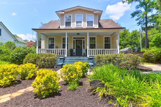 bungalow-style house with a porch