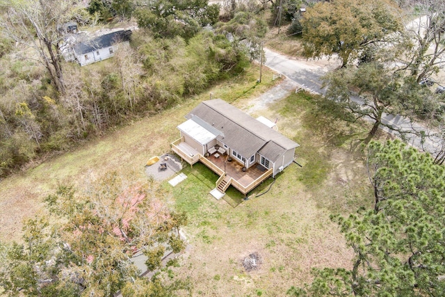 view of subject property
