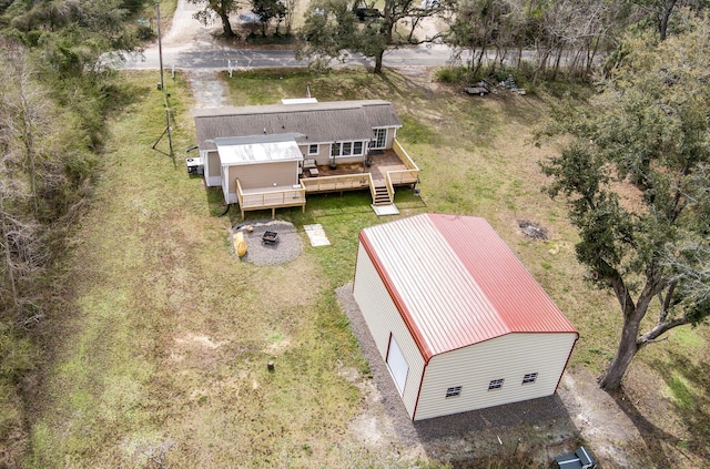 aerial view of property and surrounding area