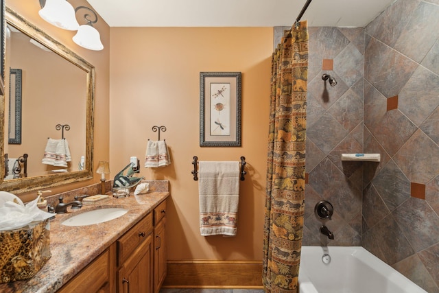 2834 Parkers Landing Rd, Mount Pleasant, SC 29466 - full bath with vanity and shower / bath combo with shower curtain
