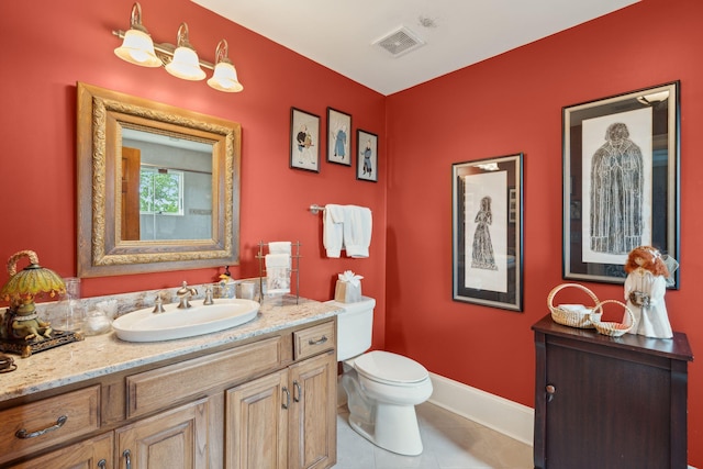 2834 Parkers Landing Rd, Mount Pleasant, SC 29466 - bathroom with vanity and tile patterned floors