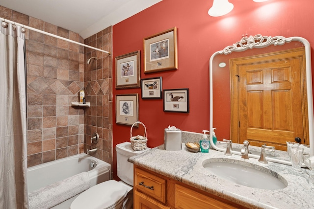 2834 Parkers Landing Rd, Mount Pleasant, SC 29466 - bathroom featuring vanity and shower / bath combination with curtain
