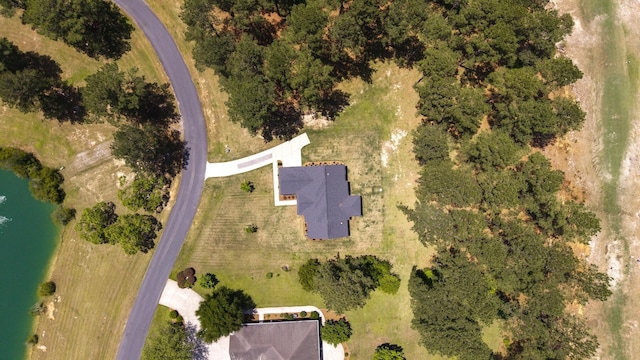 409 Pine Lake Ct, Manning, SC 29102 - aerial view of property and surrounding area with a nearby body of water