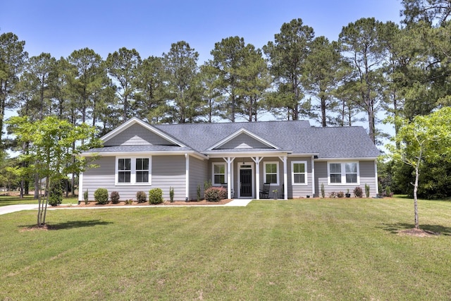 409 Pine Lake Ct, Manning, SC 29102 - view of front of home featuring a front lawn and a porch