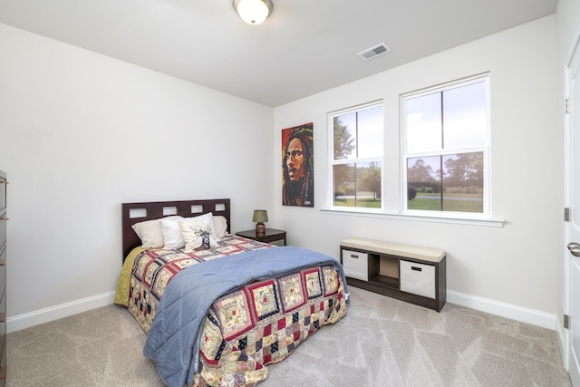 409 Pine Lake Ct, Manning, SC 29102 - carpeted bedroom with baseboards
