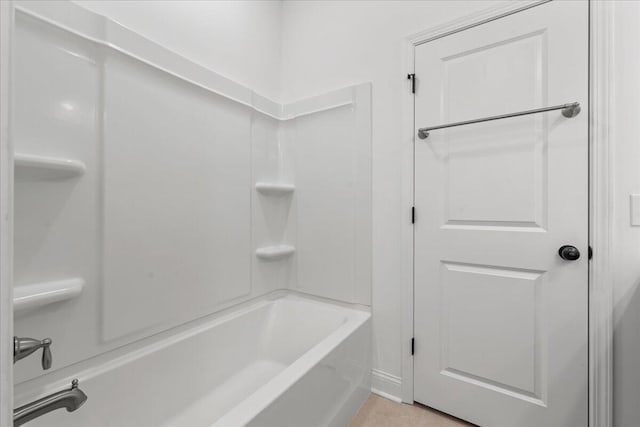 bathroom featuring tub / shower combination