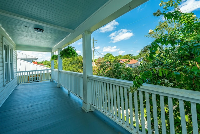 view of deck