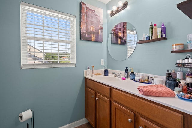 216 Goldfinch Ln, Summerville, SC 29485 - bathroom with plenty of natural light and vanity