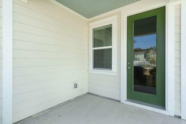 view of entrance to property