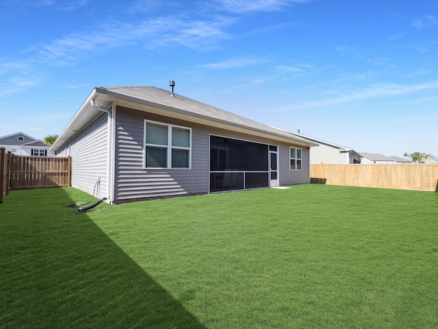 209 Celestial Blvd, Summerville, SC 29486 - rear view of property with a sunroom