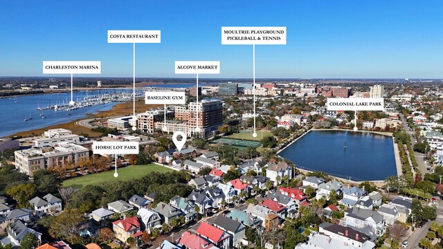 301 Broad St Unit 1, Charleston, SC 29401 - view of urban area with a nearby body of water