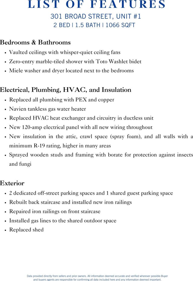 301 Broad St Unit 1, Charleston, SC 29401 - view of a document