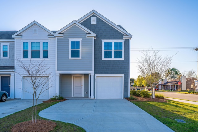 101 Orchid Bloom Cir, Moncks Corner, SC 29461 - view of front of home with driveway, a front yard, and an attached garage