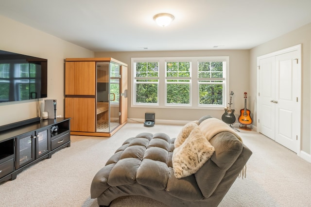 125 Beam St, Huger, SC 29450 - living room featuring light carpet