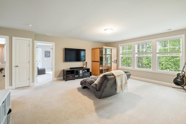 125 Beam St, Huger, SC 29450 - living room featuring carpet and baseboards