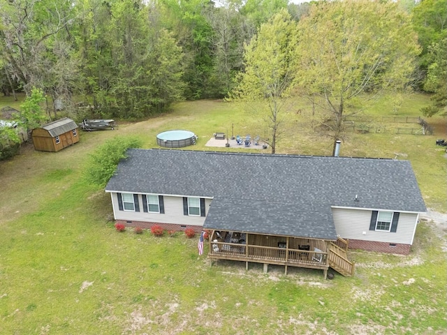 8072 Bing Hill Rd, Adams Run, SC 29426 - birds eye view of property