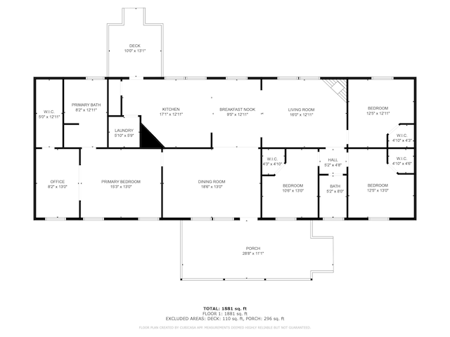 8072 Bing Hill Rd, Adams Run, SC 29426 - floor plan