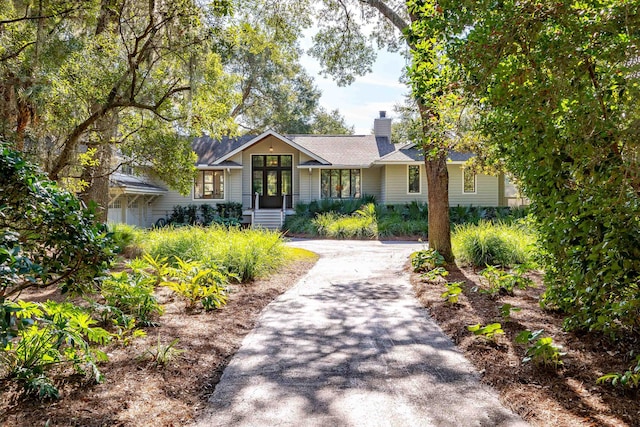 view of ranch-style house