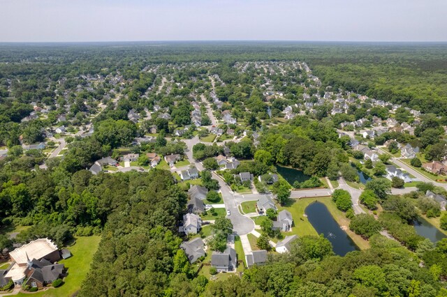 3202 Middleburry Ln, Charleston, SC 29414 - bird's eye view of a nearby body of water and a heavily wooded area