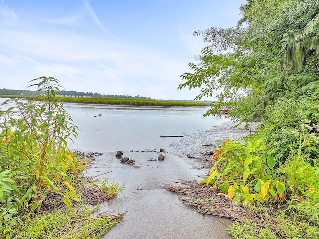 property view of water