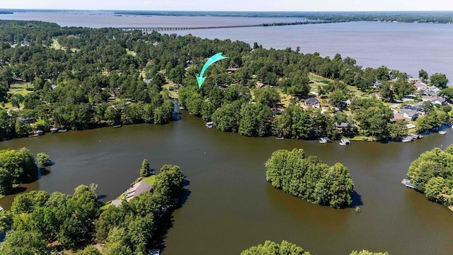 409 Santee Dr, Santee, SC 29142 - aerial overview of property's location featuring a nearby body of water