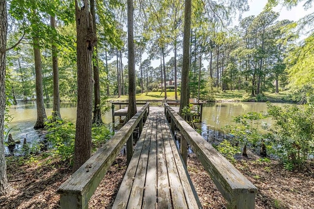 409 Santee Dr, Santee, SC 29142 - dock featuring a water view