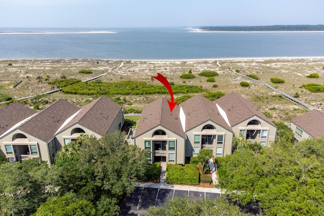 1376 Pelican Watch Villas, Seabrook Island, SC 29455 - aerial view of property and surrounding area with a large body of water