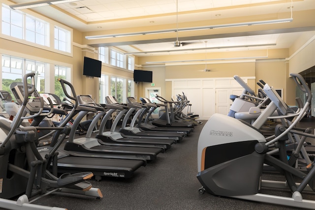 1376 Pelican Watch Villas, Seabrook Island, SC 29455 - view of workout area