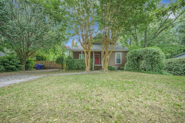 2177 Gulf Dr, Mount Pleasant, SC 29464 - view of front facade with a chimney